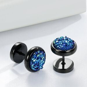 screw back Crystal Earrings